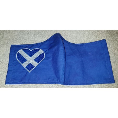 Scotland heart mask